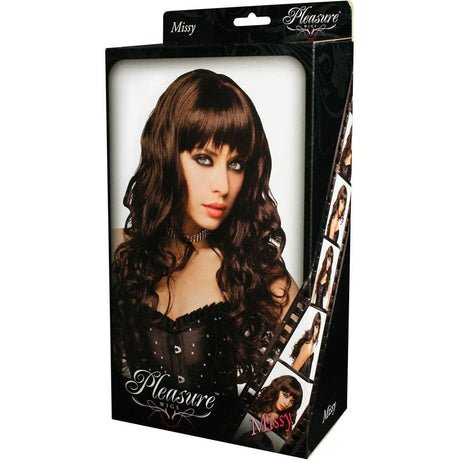 PLEASURE WIGS Missy - Brown - Brunette Wig - LINGERIE & BODY WEAR