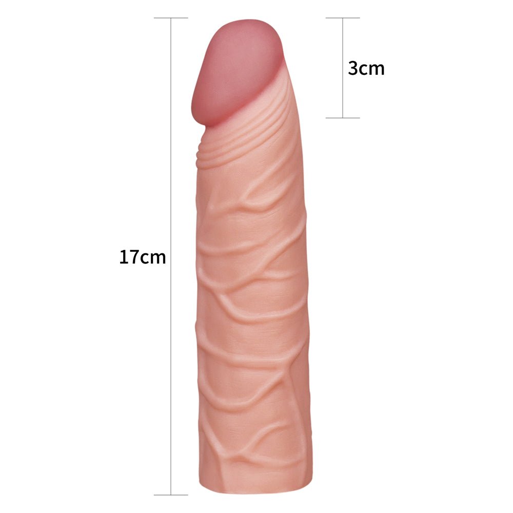 Pleasure X - Tender 1'' Sleeve - 2.5 cm (1'') Penis Extension - SLEEVES