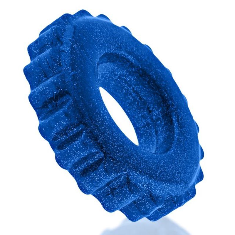 Plushy Cock Ring Blue - Cock Rings