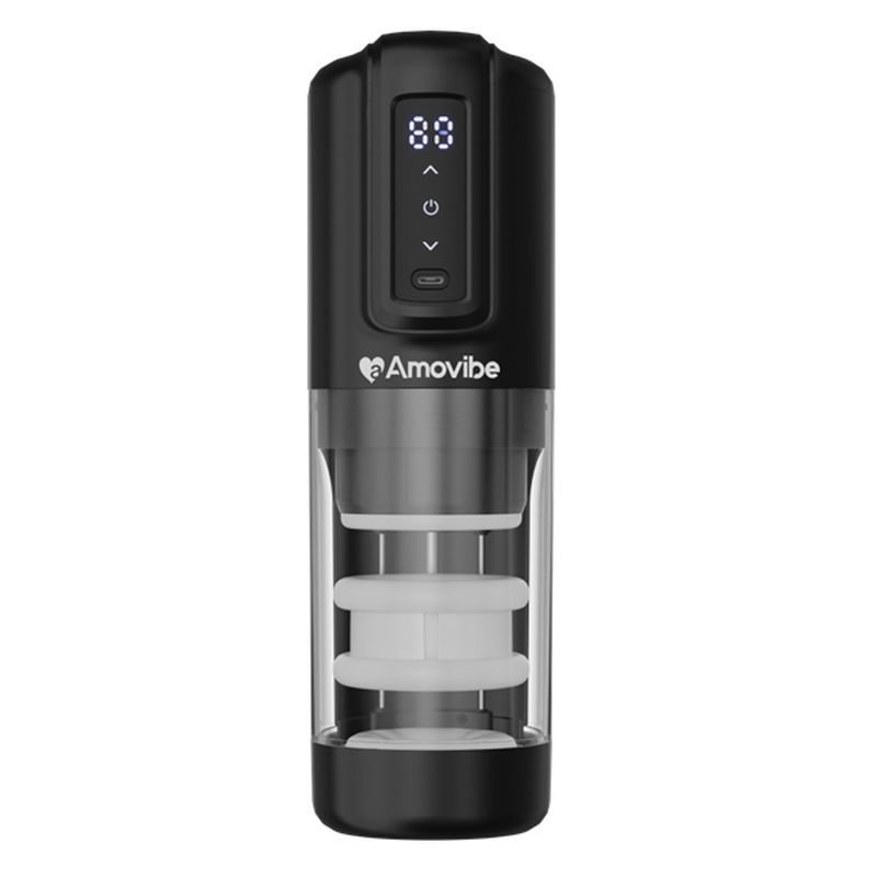 Porsha Thrusting Rotating Pleasure USB Masturbator - Adult Toys