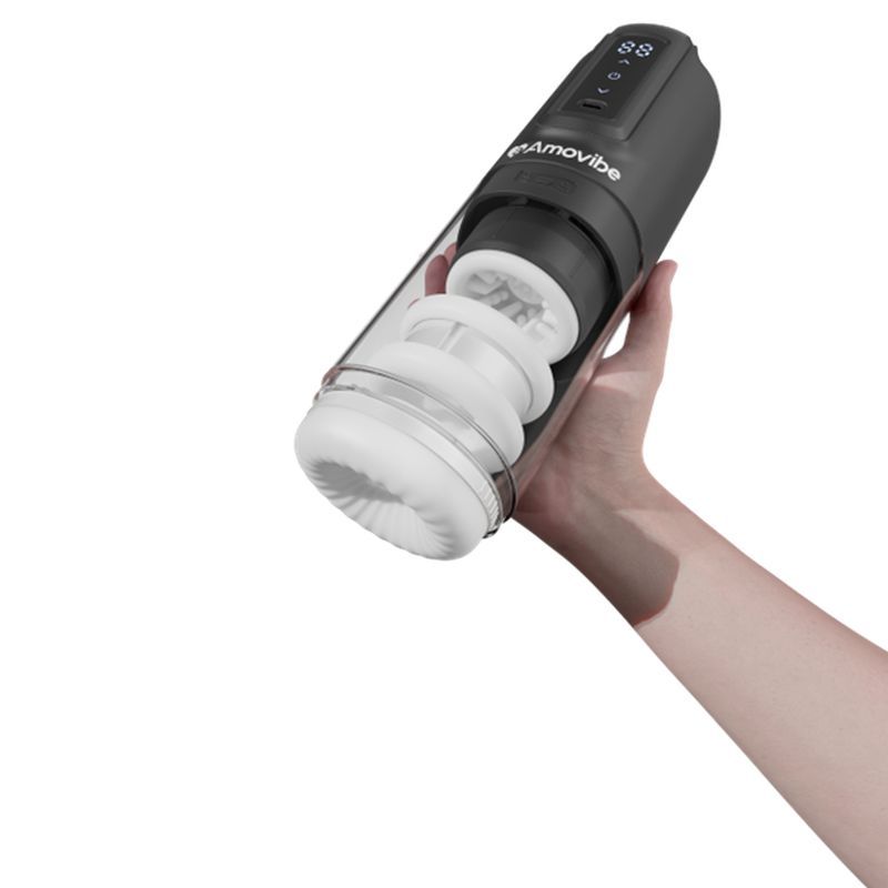 Porsha Thrusting Rotating Pleasure USB Masturbator - Adult Toys