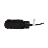 Power Bullet Cosmic Cock Ring w Bullet Black - Adult Toys