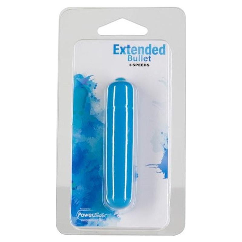 Power Bullet Extended 9cm 3 Speed Teal - Naughty by Nature Adult Store