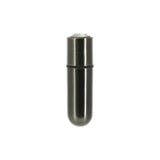 Power Bullet First Class 6cm Rechargeable w Crystal Gun Metal - Adult Toys