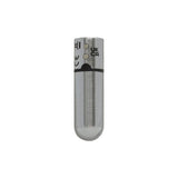 Power Bullet First Class 6cm Rechargeable w Crystal Silver - Adult Toys