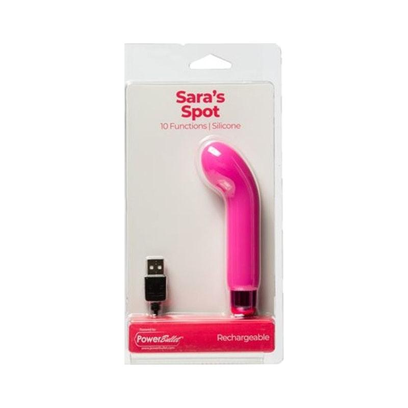 Power Bullet Sara’s Spot Vibrator Pink - Naughty by Nature Adult Store