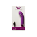 Power Bullet Sara’s Spot Vibrator Purple - Adult Toys