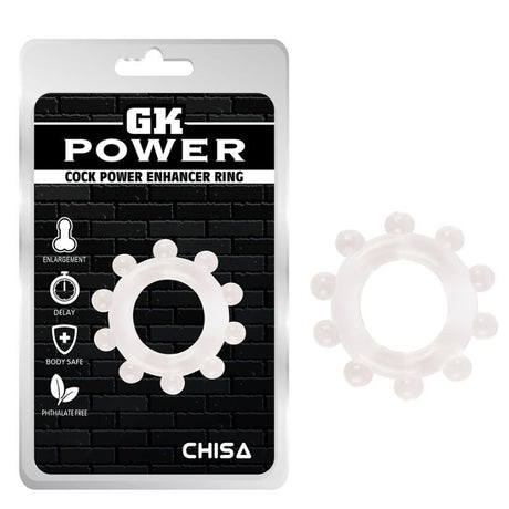 Clear Power Enhancer Cock Ring - Boost Performance & Pleasure! - Cock Rings