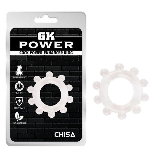 Clear Power Enhancer Cock Ring - Boost Performance & Pleasure! - Cock Rings