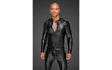 Power Wetlook Mens Jacket w Pleated PVC Epaulets - Naughty by Nature Adult Store