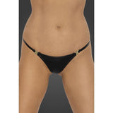 Power Wetlook Panty w Gold Clasp - Lingerie