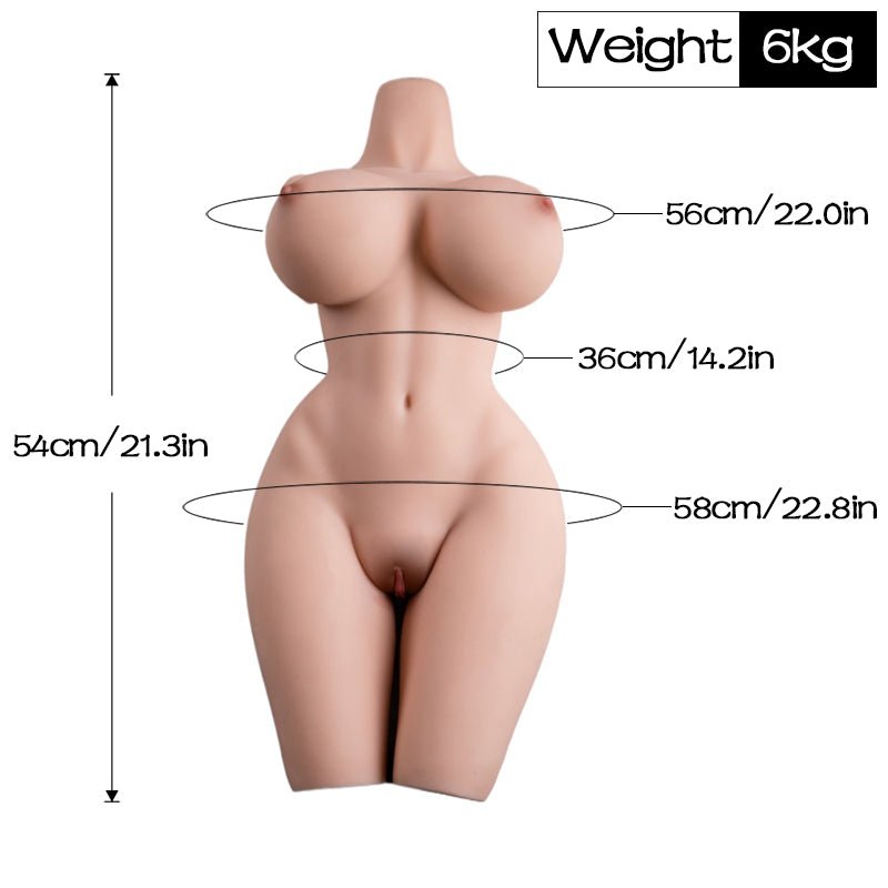 Big Breast Milf Curvy Sex Doll Torso - Sex Doll