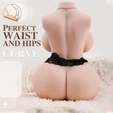 Curvy Realistic Sex Doll Torso - 9kg/16kg Dual Depth - Sex Doll