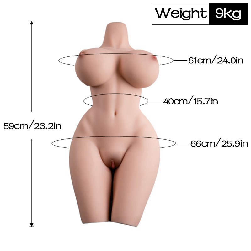 Realistic TPE Love Doll with Lifelike Features 6 - 16kg - Sex Doll