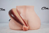 Premium Fantasy Horse Tail Silicone Torso With Dual Channel Buttplug - Sex Doll