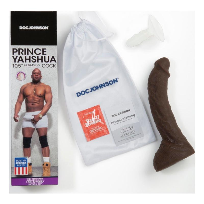 Prince Yahshua Vac-U-Lock Compatible Suction Cup Choc - Naughty by Nature Adult Store