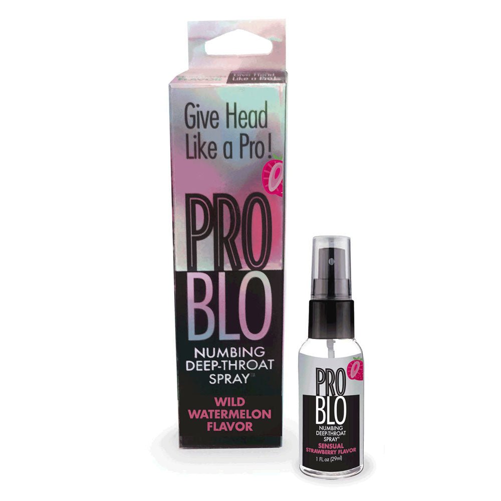 ProBlo Deep Throat Spray - Strawberry - Strawberry Flavoured Deep Throat Spray - 30 ml - ENHANCERS