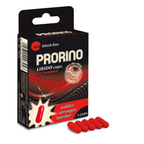 PRORINO Libido Capsules For Women 5 Pc - Lotions & Potions