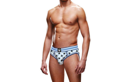 Prowler Blue Paw Open Back Brief - Lingerie
