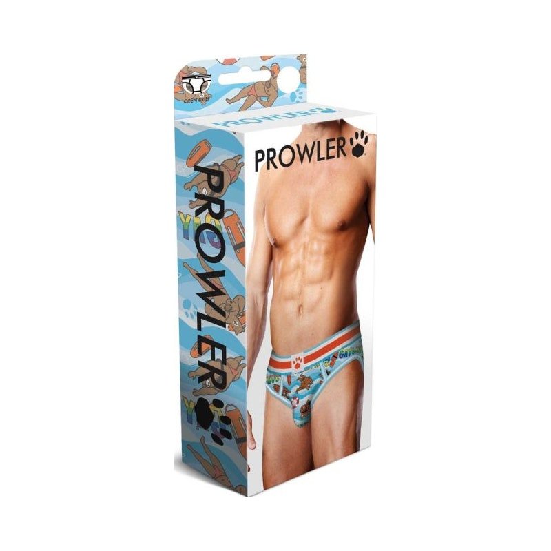 Prowler Gaywatch Bears Open Back Brief - Lingerie