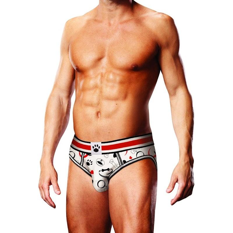 Prowler Puppie Print Open Brief - Lingerie