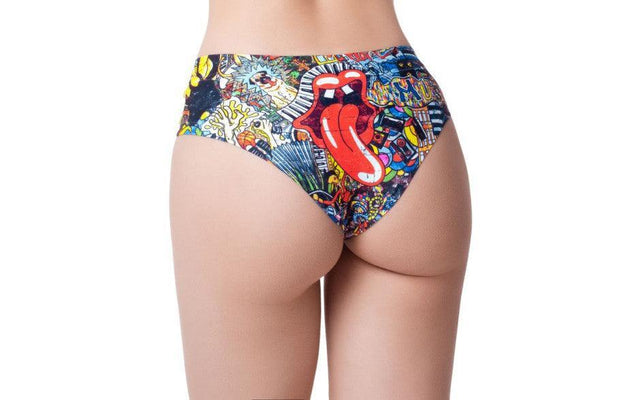 Psychotropical Trash Thong - Lingerie