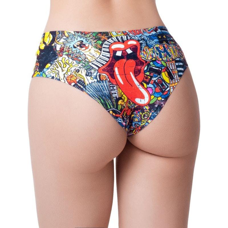 Psychotropical Trash Thong - Lingerie