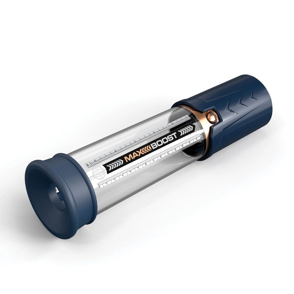 Pump Worx Max Boost - Blue Penis Pump - PUMPS