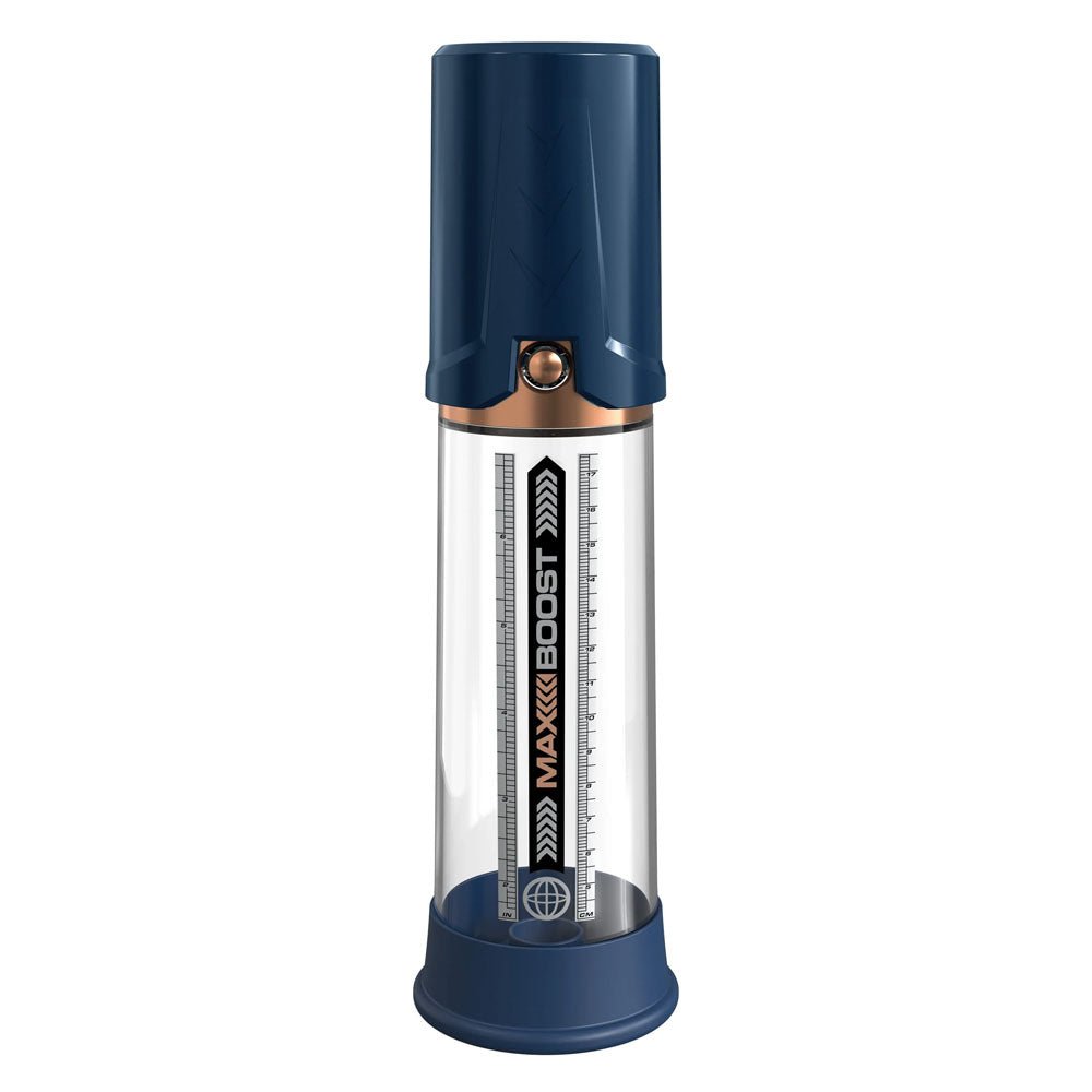 Pump Worx Max Boost - Blue Penis Pump - PUMPS