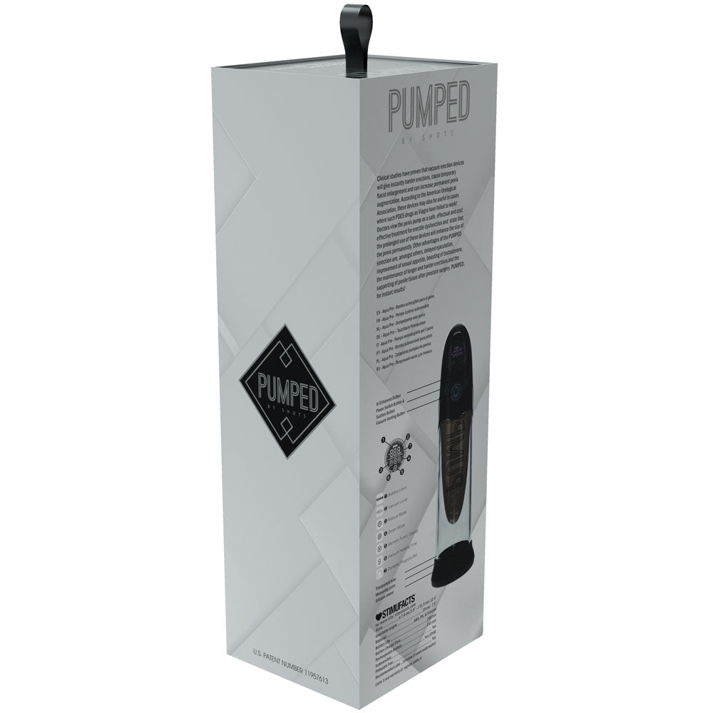 PUMPED Aqua - Pro - AI - Enabled Submersible Auto Penis Pump - PUMPS