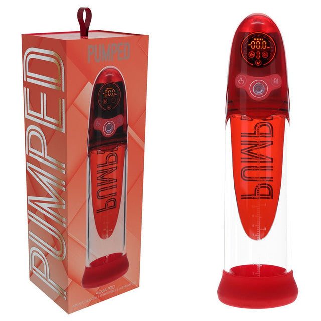 PUMPED Aqua - Pro Auto Pump - Red - PUMPS