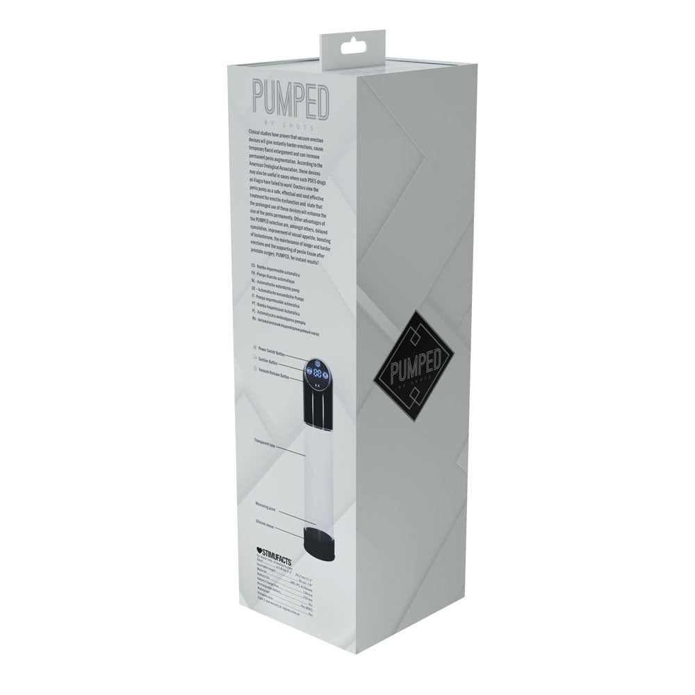 PUMPED Automatic Waterproof Pump - Black - PUMPS