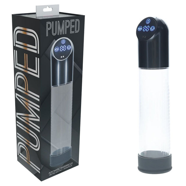PUMPED Automatic Waterproof Pump - Gun Metal - PUMPS