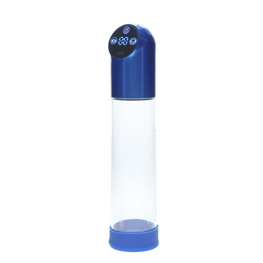 PUMPED Automatic Waterproof Pump - Metal Blue - PUMPS