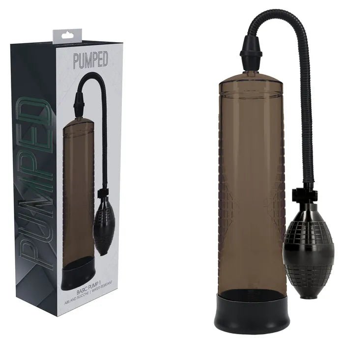 PUMPED Basic Pump 1 - Black - Black Penis Pump - PUMPS