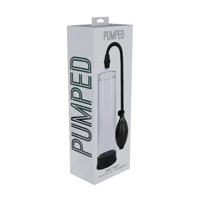 PUMPED Basic Pump 1 - Transparent - Clear Penis Pump - PUMPS