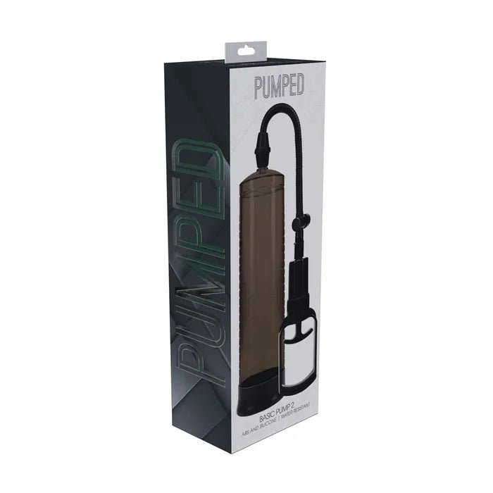 PUMPED Basic Pump 2 - Black - Black Penis Pump - PUMPS