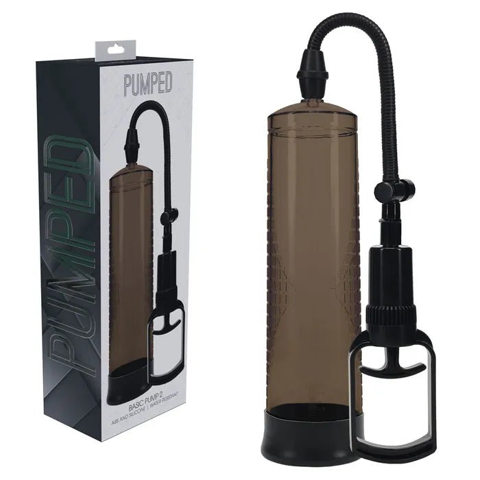 PUMPED Basic Pump 2 - Black - Black Penis Pump - PUMPS