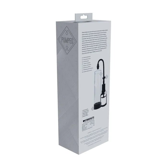PUMPED Basic Pump 2 - Transparent - Clear Penis Pump - PUMPS