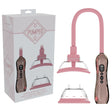 Pumped Breast Vacuum Pump With Tongue Stimulator Rose Gold USB Rechargeable - PUMPS