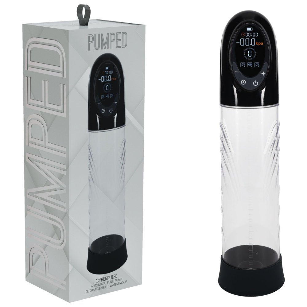 PUMPED CyberPulse Automatic Penis Pump - Black - PUMPS