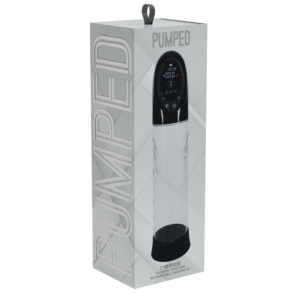 PUMPED CyberPulse Automatic Penis Pump - Black - PUMPS