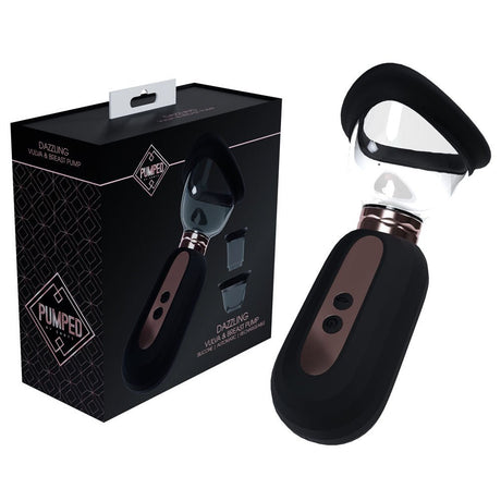 PUMPED Dazzling Auto Ladies Pump – USB Rechargeable 5 - Mode Suction - PUMPS