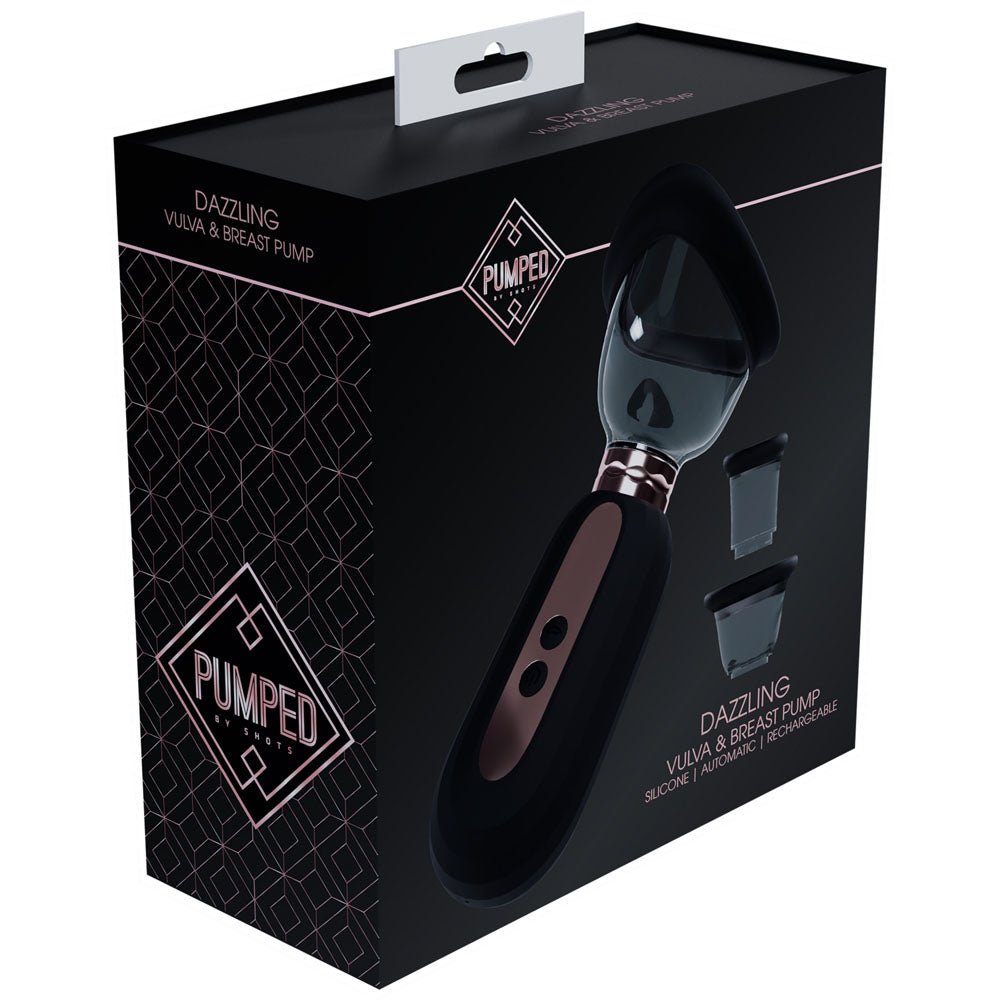 PUMPED Dazzling Auto Ladies Pump – USB Rechargeable 5 - Mode Suction - PUMPS