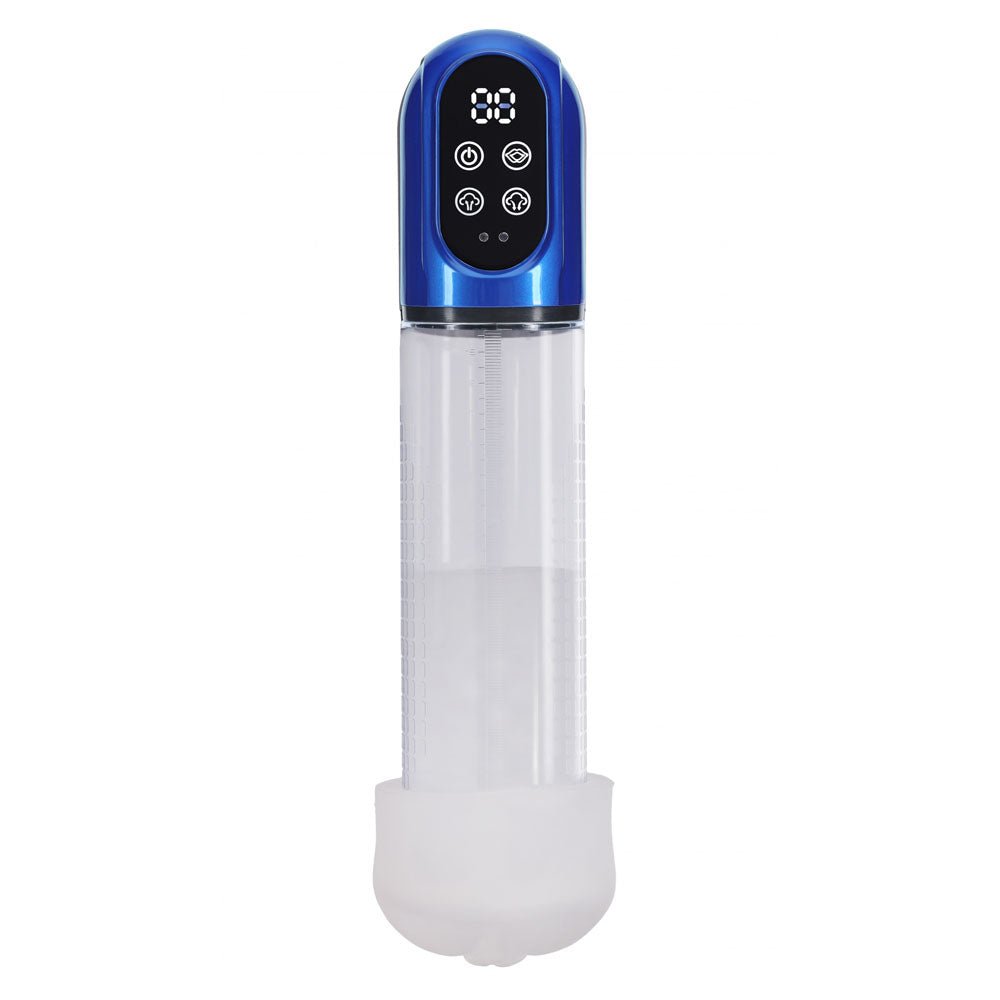 PUMPED Engage Automatic Penis Pump - Blue - PUMPS