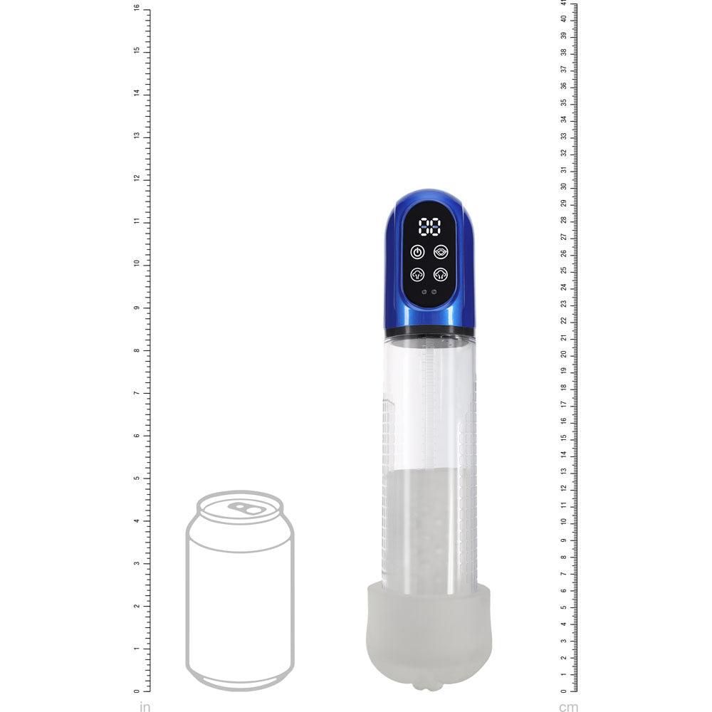 PUMPED Engage Automatic Penis Pump - Blue - PUMPS