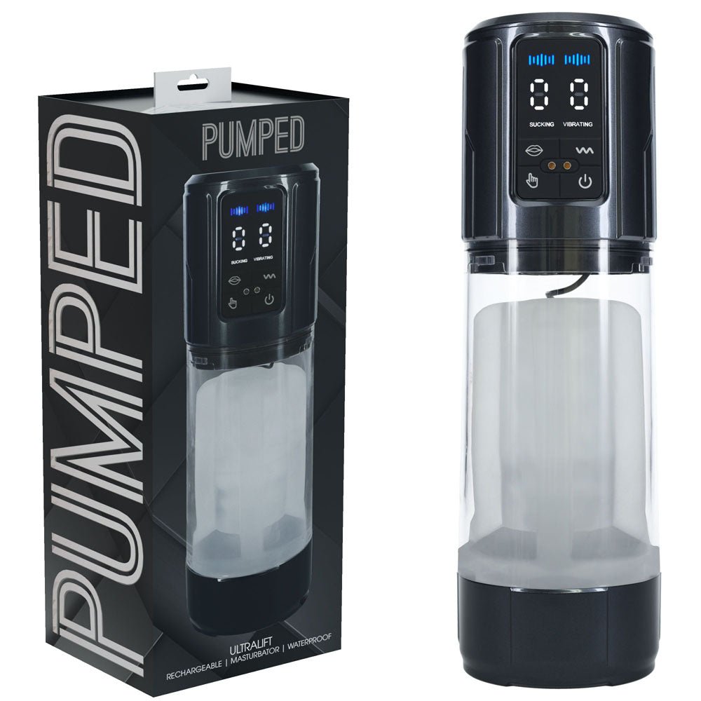 PUMPED UltraLift Automatic Masturbator - Auto Masturbator - MASTURBATORS