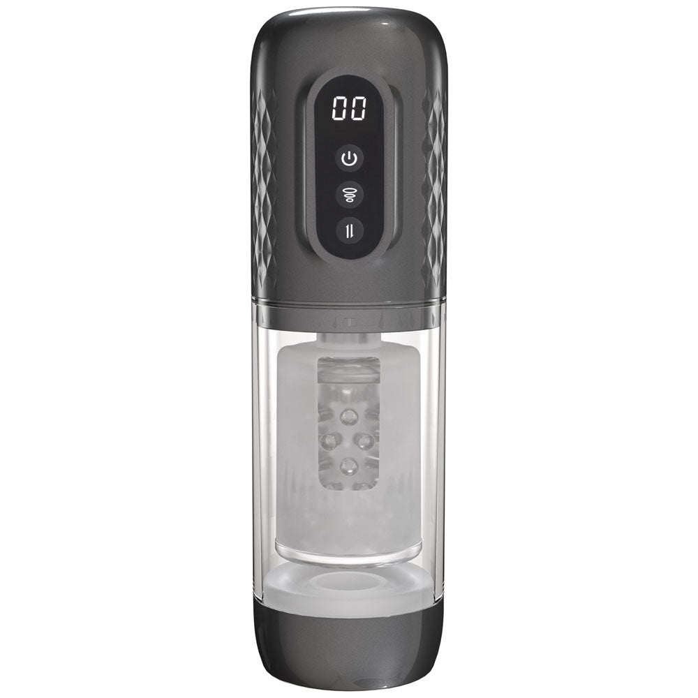PUMPED Vortex - Sucking Rotating and Thrusting Auto Masturbator - MASTURBATORS