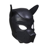 Puppy Play Mask Black - Adult Toys
