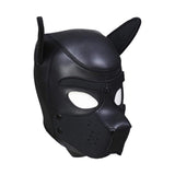 Puppy Play Mask Black - Naughty by Nature Adult Store